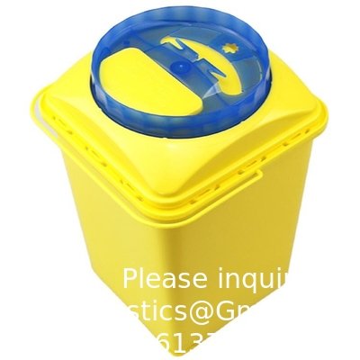 5L 10L wegwerpverbrandingsdoos Geaffineerde papieren dozen Spuit naald scherpe container Veiligheidsdoos