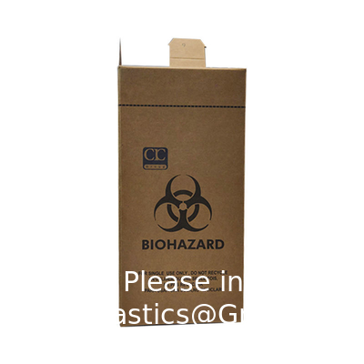 Op maat gemaakte steriele injectiespuit voor eenmalig gebruik Veiligheidsdoos Container Naald Plastic injectiespuit Scherpen Biologische containers Veilig Scherp container