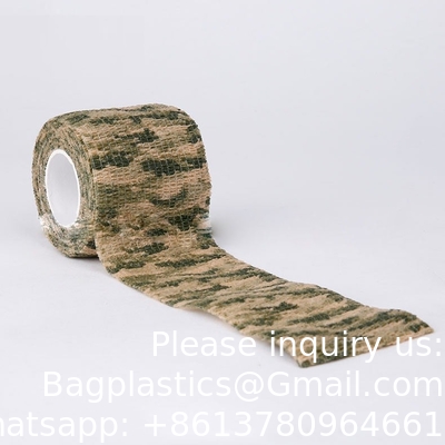 Groothandel Sport Spier Kinesiologie Tape Medisch Trauma Dressing Nood Tactische Eerste Hulp Elastiek Israëlisch Verband