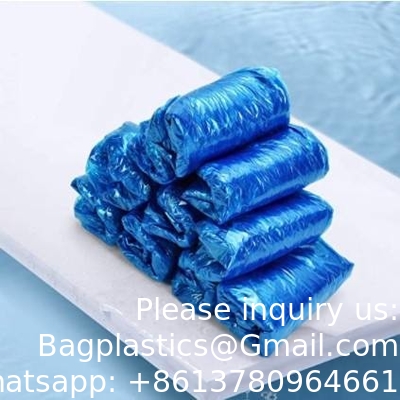 Groothandel Polyethyleen wegwerparmmouw cover 18 &quot; Plastic blauwe wegwerparmmouwen voor koken en tatoeëren