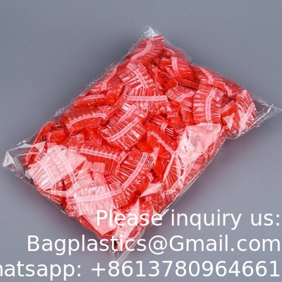 Eenmalige douchepet 21&quot; verdikkend elastisch helder badkappel Salon Hotel Reisend Plastic PE douchepetten