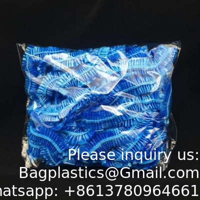 Eenmalige douchepet 21&quot; verdikkend elastisch helder badkappel Salon Hotel Reisend Plastic PE douchepetten