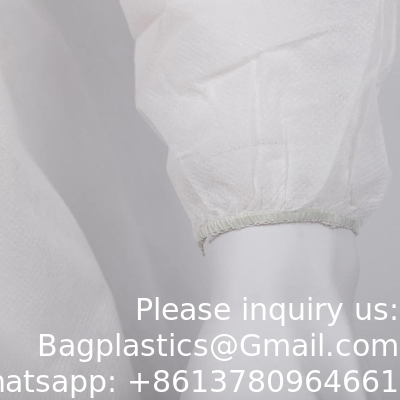 PP SMS Ziekenhuis Uniformen Arts Verpleegkundige Chirurgisch Medisch Wit Lab Jas Scrub Pak Volwassen Kinderen Chemie Lab Pak