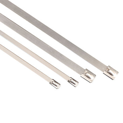 Roestvrij staal kabelband metalen kabel zip banden 304 roestvrij staal multifunctionele zware taak zelfvergrendelende kabelbanden