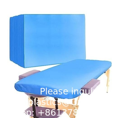Hoogwaardige blauwe lakens Elastische massage beddekken Wegwerpbedkussens Voor spa tatoeage en schoonheidssalon