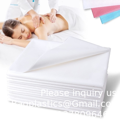 Eenmalige massagetafelbedekking Papierplaat Pp Niet-geweven waterdicht Eenmalig beddengoed Rollen voor salon schoonheidsspa