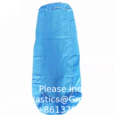 Eenmalige SMS 3 lagen 90x200cm Waterdicht Hoogwaardige schoonheidsspa Elastische band Medische beddekken