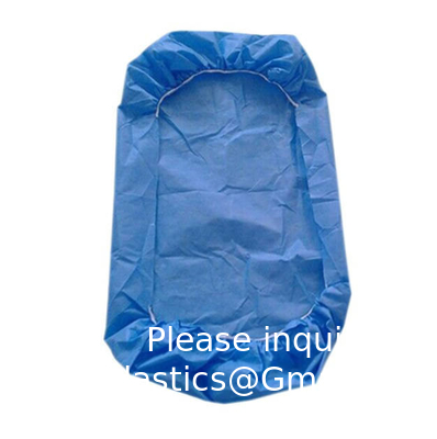 Eenmalige SMS 3 lagen 90x200cm Waterdicht Hoogwaardige schoonheidsspa Elastische band Medische beddekken