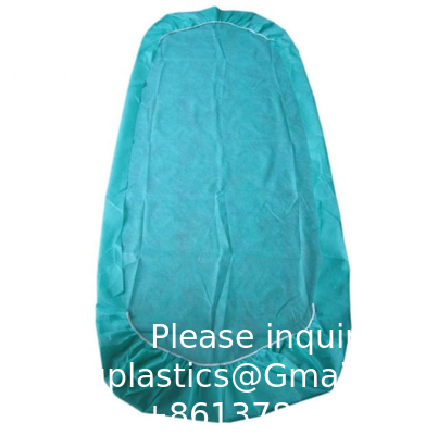Eenmalige SMS 3 lagen 90x200cm Waterdicht Hoogwaardige schoonheidsspa Elastische band Medische beddekken