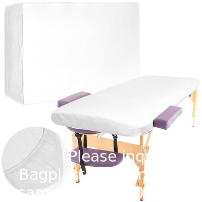 Eenmalig beddoek niet-geweven beddoek eenmalig PP-beddoek niet-geweven met elastisch bedband