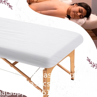 Eenmalige massagetafelbedden, spabedden, ademend massagetafelbeschermingsdoek van niet-geweven stof
