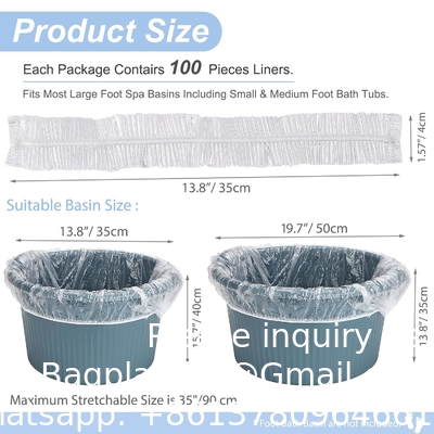 Paraffine Wax Liners Tassen, wegwerpmistjes laarzen Plastic sokken en handschoenen Liners voor handen en voeten Warm Wax
