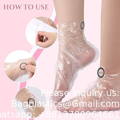 Paraffine Wax Liners Tassen, wegwerpmistjes laarzen Plastic sokken en handschoenen Liners voor handen en voeten Warm Wax