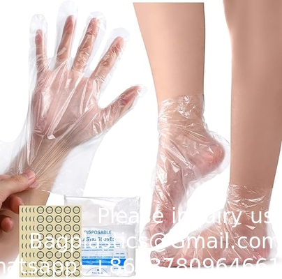 Paraffine Wax Liners Tassen, wegwerpmistjes laarzen Plastic sokken en handschoenen Liners voor handen en voeten Warm Wax