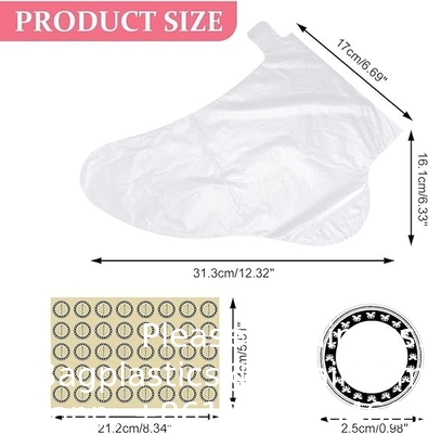 Biologisch afbreekbaar, duurzaam, gerecycled Wegwerpmistjes laarzen Plastic sokken en handschoenen Liners voor handen en voeten Warme was