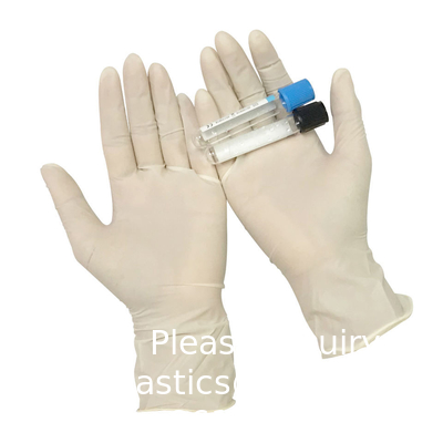 Huidkleurige latexhandschoenen poederonderzoekshandschoenen wegwerphandschoenen voor huishoudelijk gebruik in de schoonkamer Groothandel