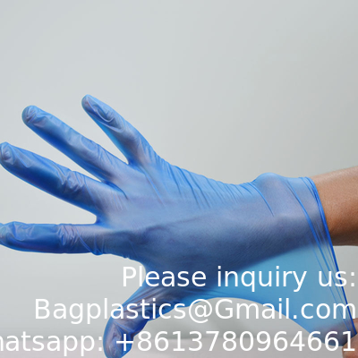 Eenmalige vinyl-examenhandschoenen Groothandel poedervrije vinylhandschoenen voor de voeding PVC-handschoenen voor het reinigen