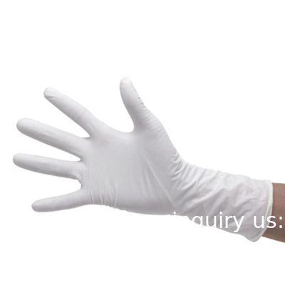 Middelgrote 3,5 g 4,5 g 5,5 g 6,5 g poedervrije handschoenen Latex Groothandel Wegwerphandschoenen