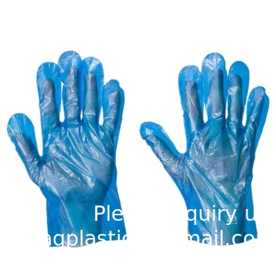 Groothandel CPE TPE LDPE HDPE Polyhandschoenen voor veelzijdige voeding Huishoudelijk werk Schoonmaak Doorzichtig Blauw Of Elke Kleur