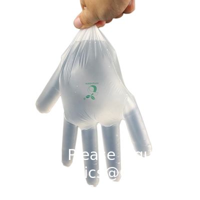 100% composteerbare handschoenen, cornstarchgloves, foodservice wegwerphandschoenen, foodprep kookhandschoenen, milieuvriendelijk