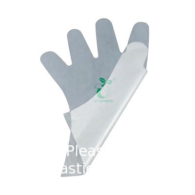 100% composteerbare handschoenen, cornstarchgloves, foodservice wegwerphandschoenen, foodprep kookhandschoenen, milieuvriendelijk