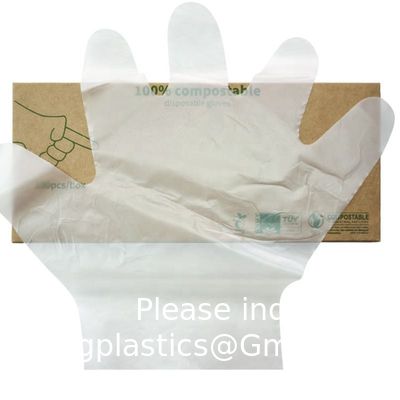 100% composteerbare handschoenen, cornstarchgloves, foodservice wegwerphandschoenen, foodprep kookhandschoenen, milieuvriendelijk