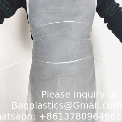 Maïszetmeel schort, duurzaam schort, aangepaste PLA PBAT Maïszetmeel 100% biologisch afbreekbaar en composteerbaar schort