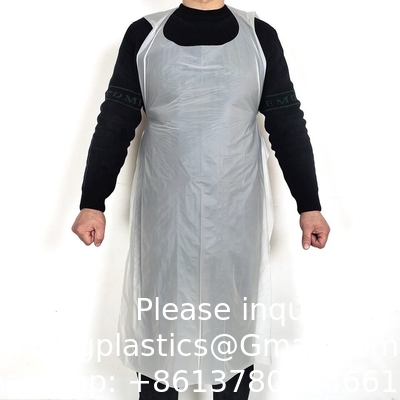 Maïszetmeel schort, duurzaam schort, aangepaste PLA PBAT Maïszetmeel 100% biologisch afbreekbaar en composteerbaar schort