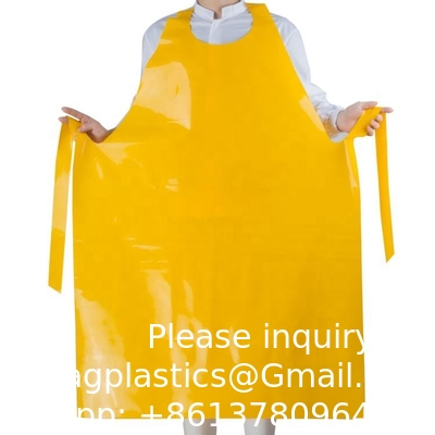 Waterdicht slager Pvc-schort Zwaar werk Pvc-werkschort Werkkleding Waterdicht schort, vaatwassen Keuken koken