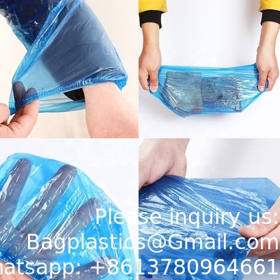 Hoofddoek Beschermende PE Plastic Overleeve Groothandelsprijs Wegwerpwaterdicht Machine Arm Cover 10000 paar