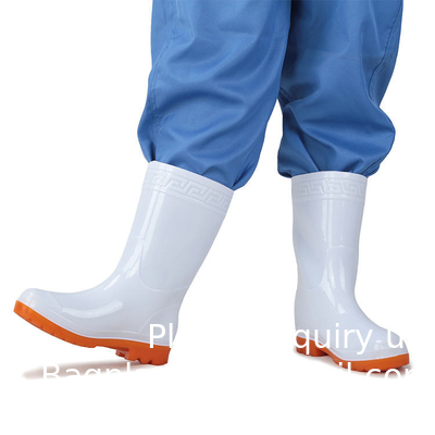 Anti-slip outdoor werk rubberen laarzen hoge hakken standaard Custom logo waterdicht mannen vrouwen pvc regen laarzen visserslaarzen