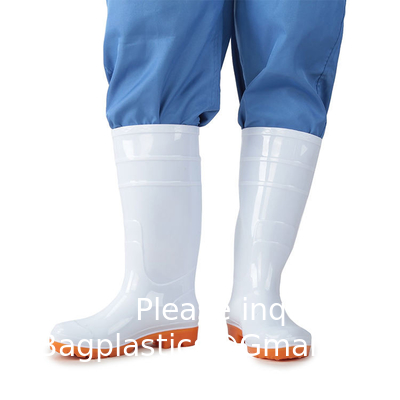 Anti-slip outdoor werk rubberen laarzen hoge hakken standaard Custom logo waterdicht mannen vrouwen pvc regen laarzen visserslaarzen