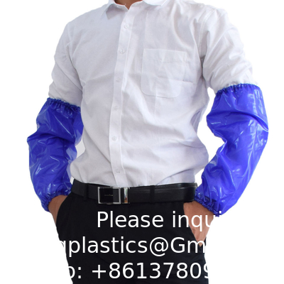 Lange mouw, korte mouw, werkmouw, waterdicht antifouling anti-olie TPU/PVC Plastic Oversleeve/Sleeve Cover
