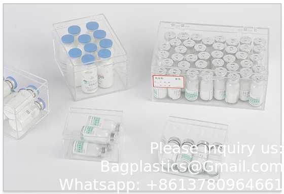 Acryldoos lichtbestendig injectiedoos medicijnverpakkingsdoos poederdoos Eerste Hulpdoos Mannitol lichtbeschermingsdoos