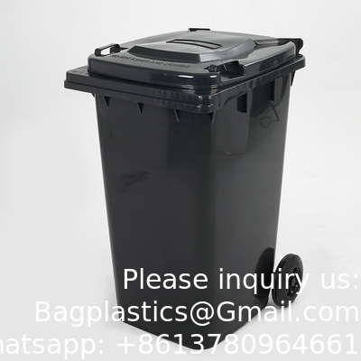 Vuilnisbak Wheelie Garbage Storage Bucket Recycle Waste Bins Dustbin Large Size Garbage Wheelie Bins Garbage Can voor buiten