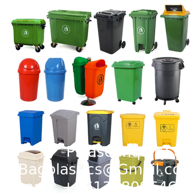 Vuilnisbak Wheelie Garbage Storage Bucket Recycle Waste Bins Dustbin Large Size Garbage Wheelie Bins Garbage Can voor buiten