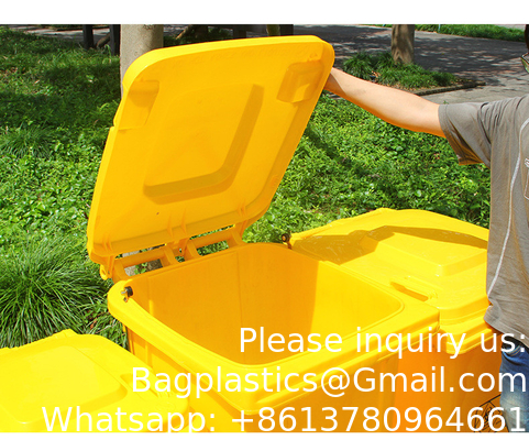 Vuilnisbak Wheelie Garbage Storage Bucket Recycle Waste Bins Dustbin Large Size Garbage Wheelie Bins Garbage Can voor buiten