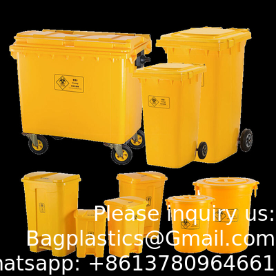 Vuilnisbak Wheelie Garbage Storage Bucket Recycle Waste Bins Dustbin Large Size Garbage Wheelie Bins Garbage Can voor buiten