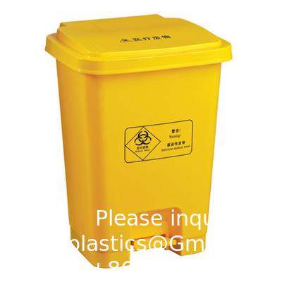 vuilnisbak grote pedaal binnen/buiten vuilnisbakken plastic vuilnisbakken medisch ziekenhuis kliniek afval recycling compostbakken