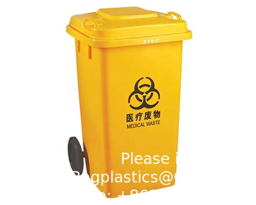 vuilnisbak grote pedaal binnen/buiten vuilnisbakken plastic vuilnisbakken medisch ziekenhuis kliniek afval recycling compostbakken