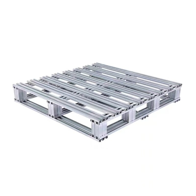 Gegalvaniseerde afgewerkte stalen pallet, uniform vloer statische capaciteit 8000 lb, uniform vork dynamische capaciteit 4000 lb