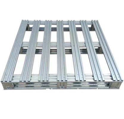 Gegalvaniseerde afgewerkte stalen pallet, uniform vloer statische capaciteit 8000 lb, uniform vork dynamische capaciteit 4000 lb