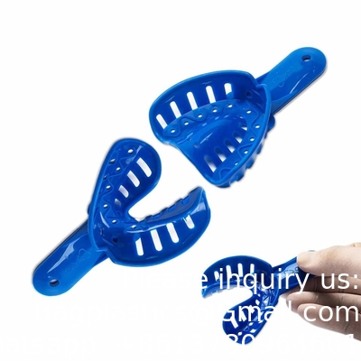 Implant Impressor Tray Pedo Volwassenen Buikspieren Tanden Orthodontische Tray Tandheelkundige Kleurrijke Plastic Impressor Trays