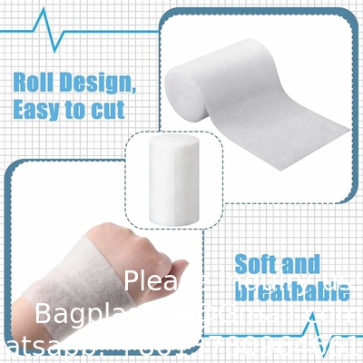 Hoge kwaliteit medisch chirurgisch absorberend katoenen gaas rol maat elastic kleefmiddel