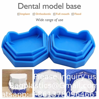 Silicone tandheelkundig laboratorium met behulp van modelbasis voormalige afdrukbakken basisvormen orale behandeling tandheelkunde laboratorium verschillende bakken