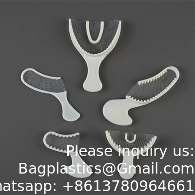 Triple 3 Way Mesh Tandheelkundige Afdruk Bissende Bak Nylon Net Mesh Wegwerp Tandheelkundige Afdruk Bak