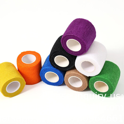 Kinesiologie Elastiek Athletic Crepe Sport Tape Desinfectie Huidkleur Huisdierverband Cohëntief Zelfklevend Verband