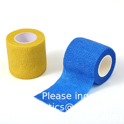 Kinesiologie Elastiek Athletic Crepe Sport Tape Desinfectie Huidkleur Huisdierverband Cohëntief Zelfklevend Verband