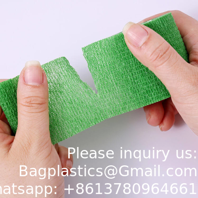 Kinesiologie Elastiek Athletic Crepe Sport Tape Desinfectie Huidkleur Huisdierverband Cohëntief Zelfklevend Verband