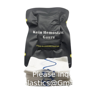 Vacuumpakket gaas Eerste Hulp buiten Wond aseptische behandeling Overleving Kaolien Hemostatische gaas